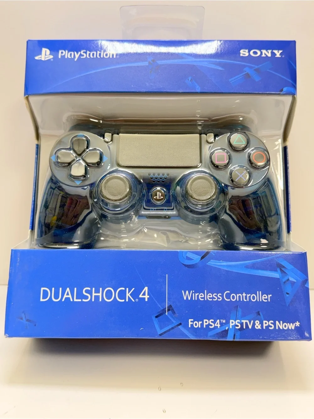 Sony DualShock 4 Wireless Controller transparent Blue